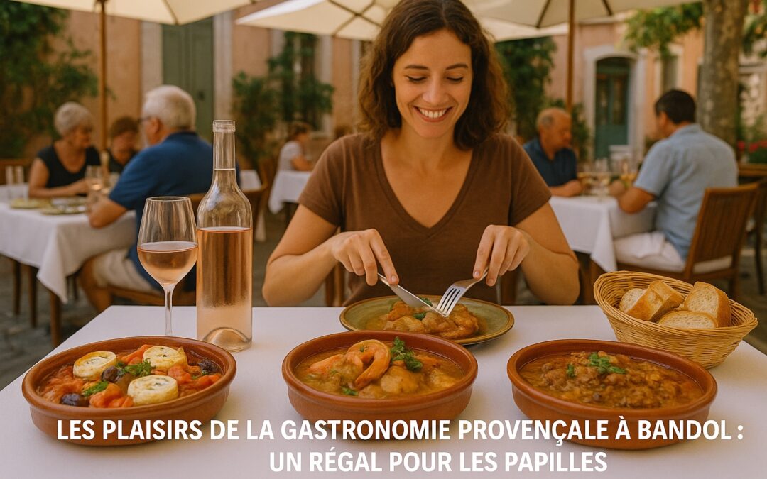 Les plaisirs de la gastronomie provençale à Bandol : un régal pour les papilles